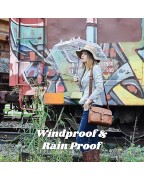 Foldable lightweight transparent umbrella cover