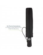 Folding golf umbrella