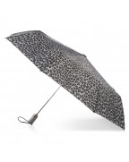 Portable Grey Leopard Travel Umbrella