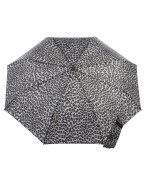 Portable Grey Leopard Travel Umbrella