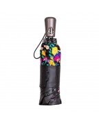 Tote Bag Reverse Folding Black Electric Parasol