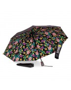 Tote Bag Reverse Folding Black Electric Parasol