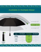 Tote Bag Reverse Folding Flower Garden Parasol