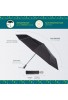 Ultimate Folding BLACK ELECTRIC FLORAL Umbrella