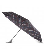 Ultimate Folding Multicolor Dot Umbrella