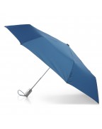 Waterproof Travel Folding Moroccan Blue Umbrella
