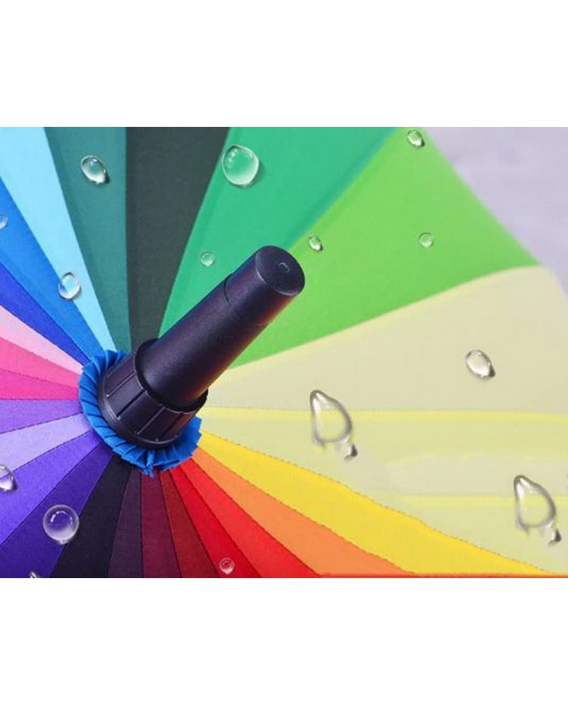 Windproof straight umbrella